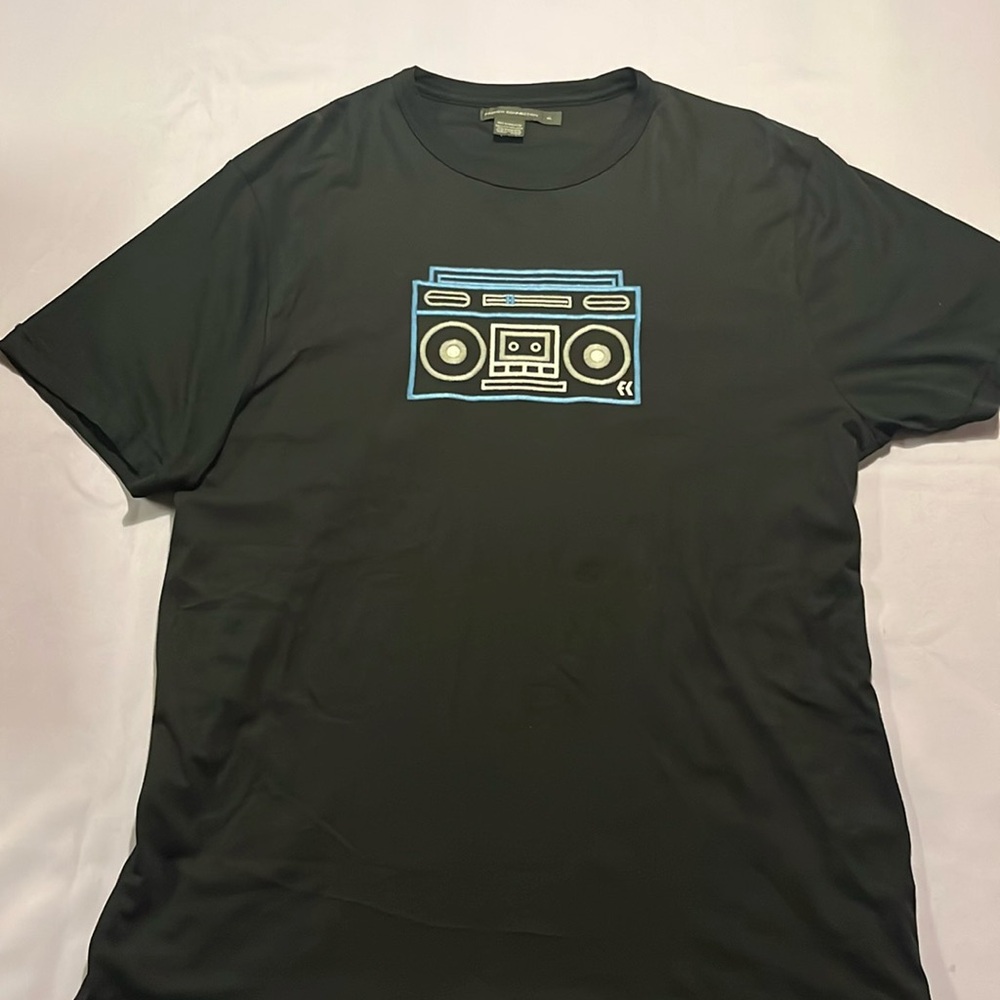 French Connection boombox tee